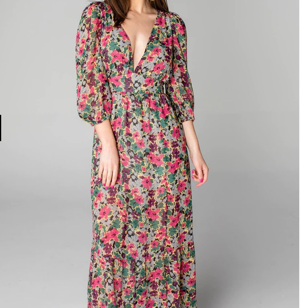 Buddy Love Floral Maxi Dress